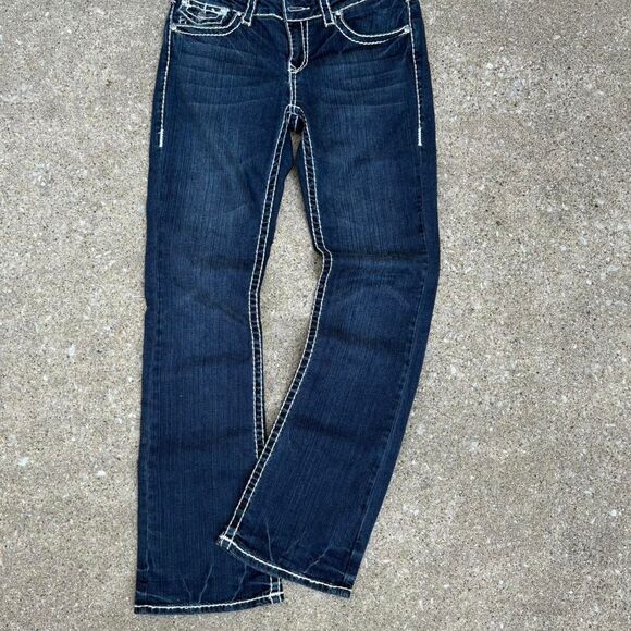 Source Unknown Denim - Women's Navy and Blue Jeans